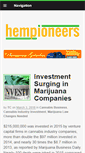Mobile Screenshot of hempioneers.com